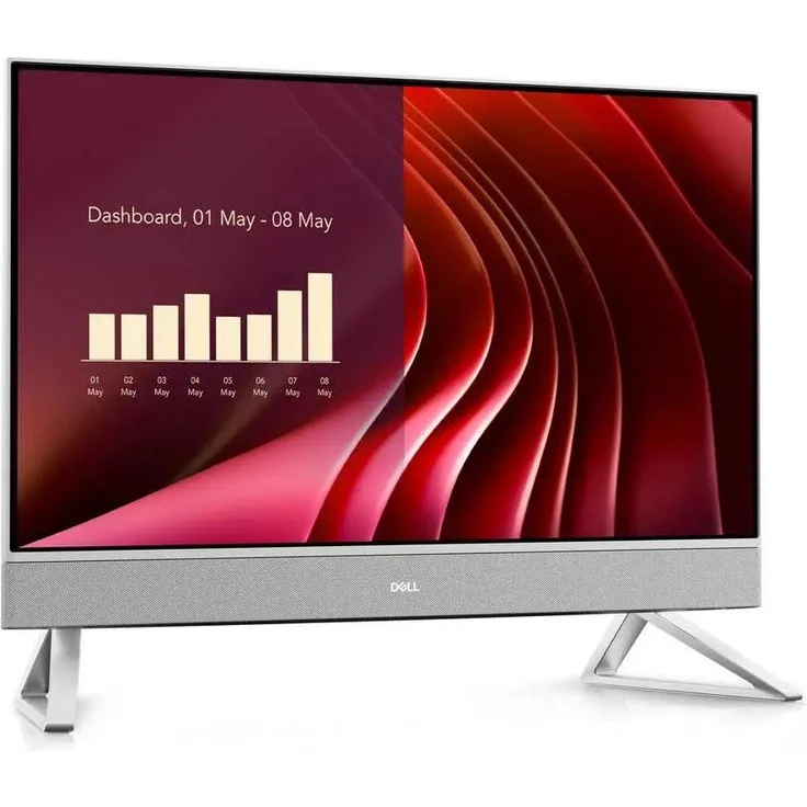 Dell EC24250 All-in-One-PC, 23.8" Full HD, Intel Core i7, 16 GB RAM, 512 GB SSD, Windows 11 Pro, Pearl White
