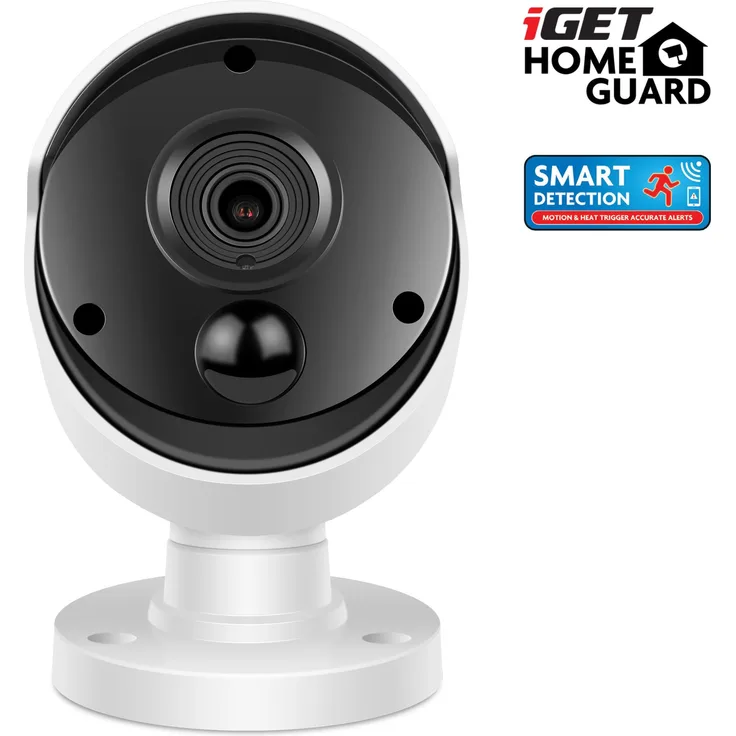 iGet HGNVK930CAM Sicherheitskamera Outdoor 1080p Decke/Wand, Netzwerkkamera, Weiß