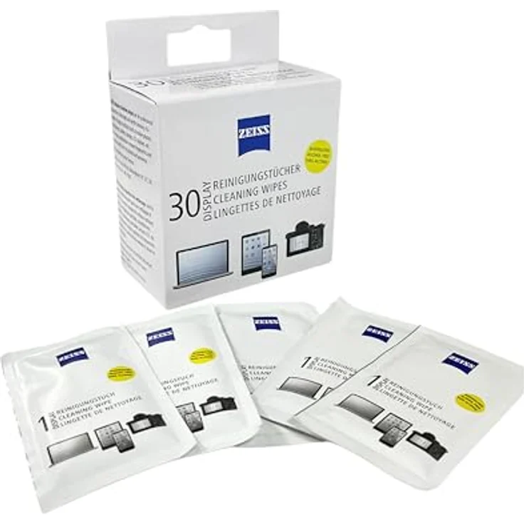 Carl Zeiss Display Reinigungstücher, 30 Stück neutral – Bild 4