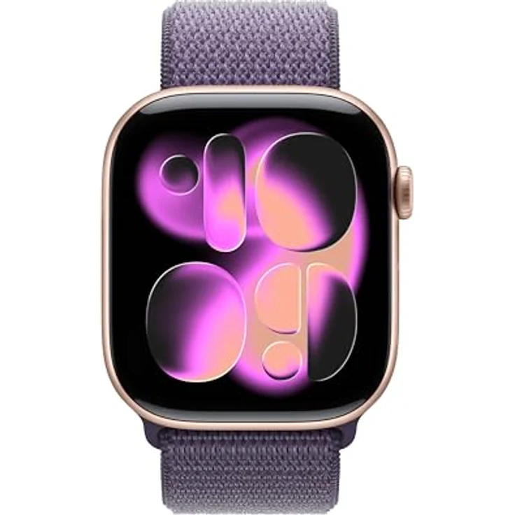 Apple Sport Loop für Watch, 46 mm, nebelfiolet, One Size, atmungsaktiv und leicht, recyceltes Nylon – Bild 3
