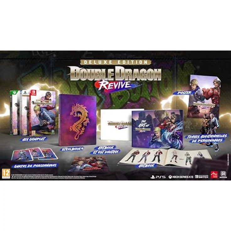MICROÏDS Double Dragon Revive - Deluxe Edition, PS5-Games mit 3D-Grafiken und strategischem Gameplay – Bild 2
