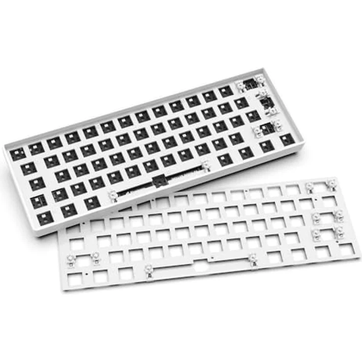 Sharkoon SKILLER SGK50 S4 Gen2 Barebone, kompakte 60% RGB-Tastatur mit anpassbaren Schaltern und Silikondämpfung – Bild 9