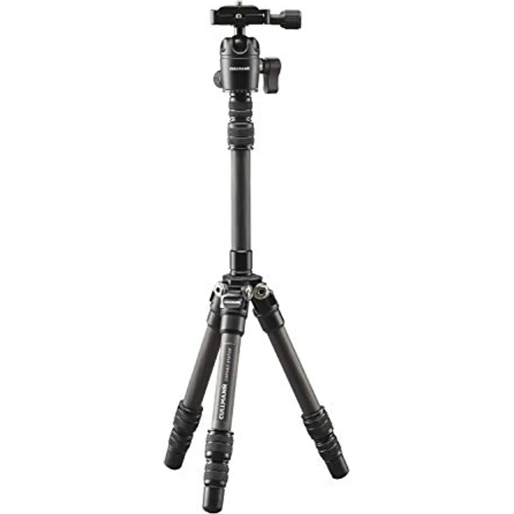 Cullmann CARVAO 816TCS Reisestativ aus Carbon (max. 70, 5cm Auszugshöhe, Packmaß 27cm, Tragfähigkeit 4kg, Gewicht 445g) – Bild 2