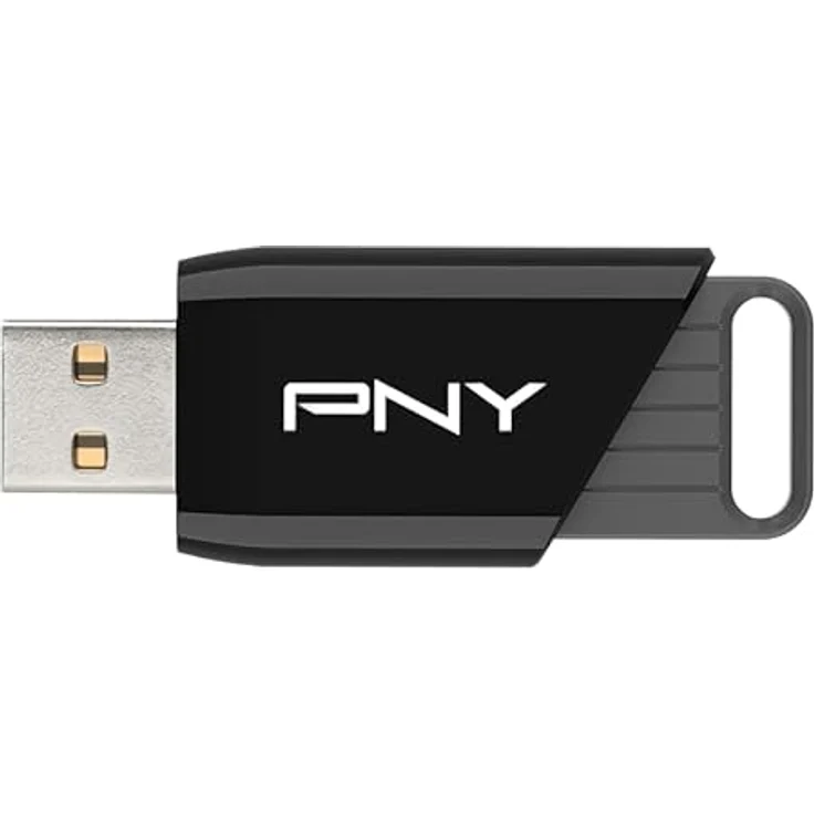 PNY Attaché X 128GB USB-Stick, USB 3.2 mit 130 MB/s Übertragungsgeschwindigkeit, robuster Schiebeverschluss – Bild 3