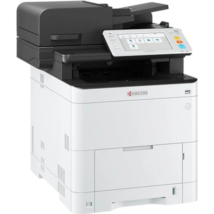Kyocera Klimaschutz-System Ecosys MA4000cix Farblaser Multifunktionsdrucker, Duplex-Einheit, 40 Seiten pro Minute Drucker Scanner Kopierer, Touchpanel, Gigabit LAN, Mobile Print Funktion – Bild 2