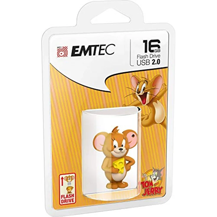 Emtec HB103 Diamant HB Jerry 16 GB USB 2.0 Capacity Mehrfarbig Player USB Flash – Leser USB Flash (16 GB, 2.0, USB Anschluss Type-a, 15 MB-s, Cap, Mehrfarbig) – Bild 6