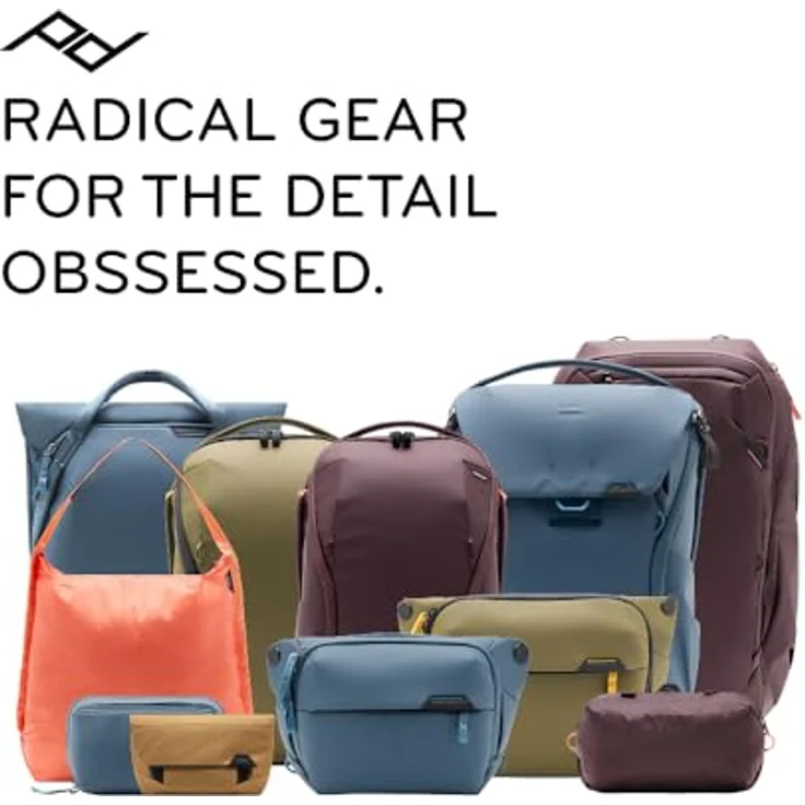 Peak Design Everyday Sling 6L, Kamera Schultertasche für spiegellose Kameras und Tablets, Schwarz – Bild 10