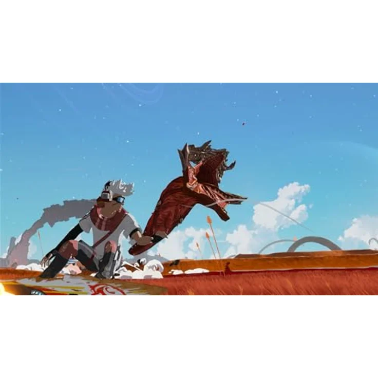 Silver Lining Interactive Star Overdrive, PS5-Spiel mit digitalem Soundtrack, Manga und Bonusinhalten, vielfältige außerirdische Welt, Hoverboard-Gameplay und epischen Kämpfen – Bild 4