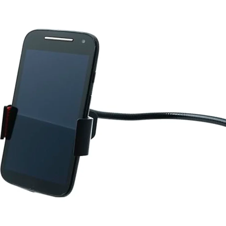 SYSTEM-S Universal Halter Flexibler Tisch & Bett Schwanenhals Haltearm Halterung für Smartphone Handy – Bild 10