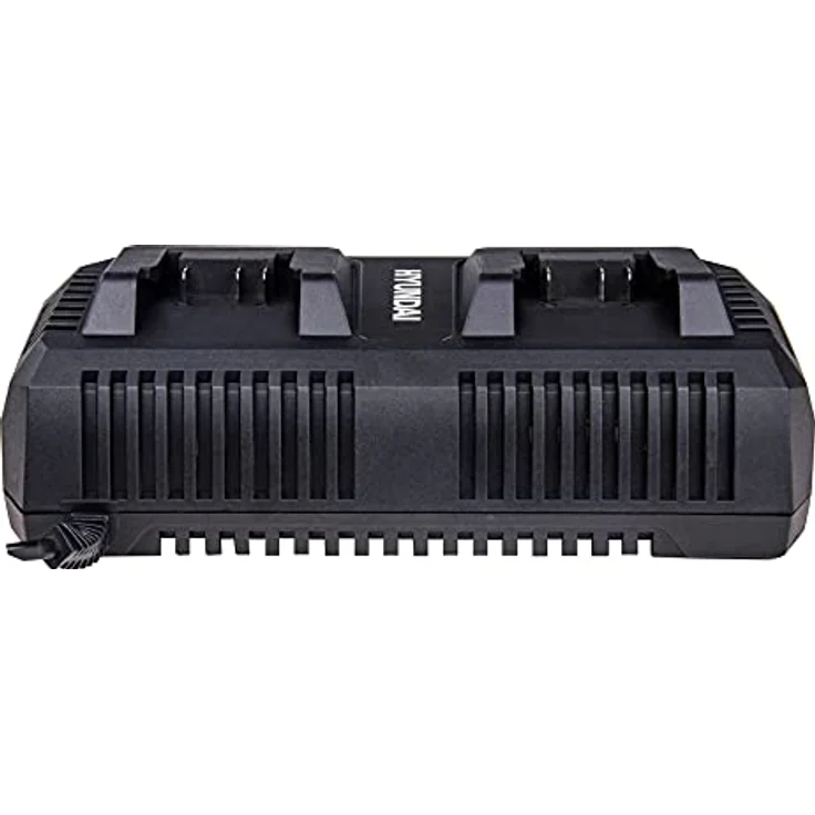 HYUNDAI Doppel-Ladegerät C1821LI, Original Ladegerät für 18V Lithium-One-Serie, 160W, blau – Bild 2