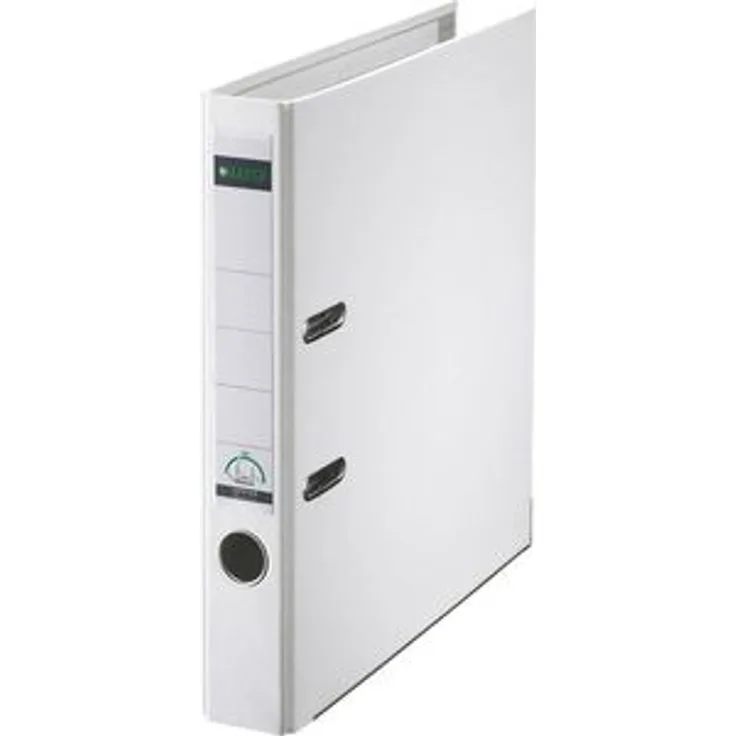 Leitz Ordner 1015-50-01, PP, A4, 5,2cm, Kunststoffordner, weiß