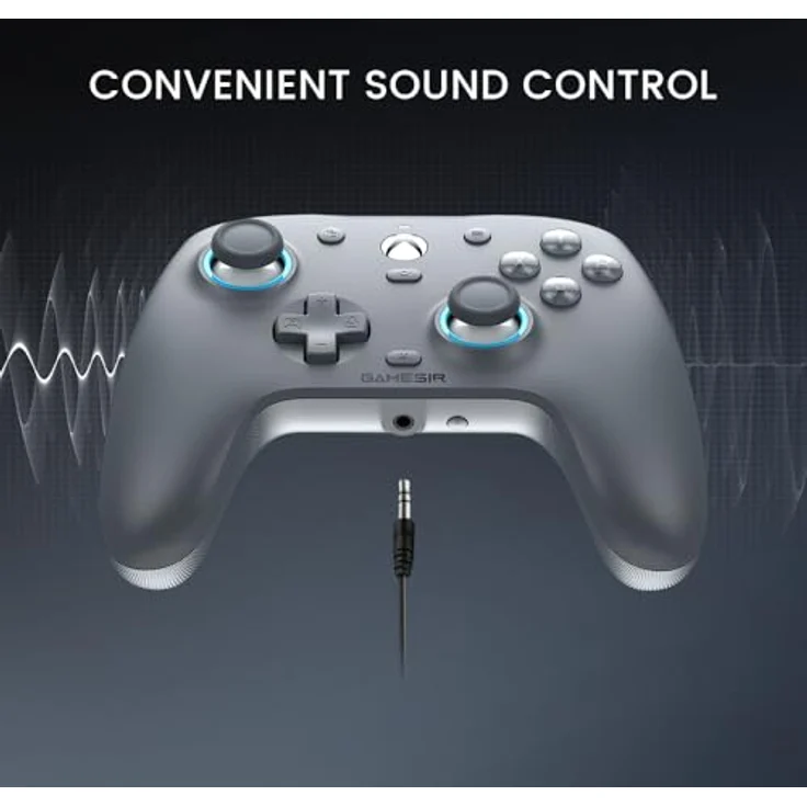 Gamesir G7 SE Wired Controller, ergonomischer Gaming Controller für Xbox One, kabelgebunden, Sporty Gray – Bild 6