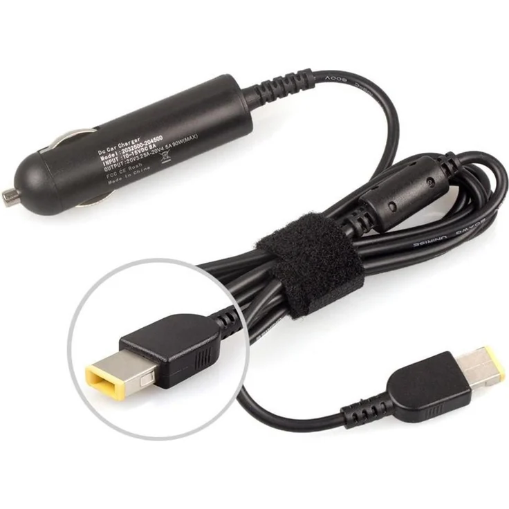 CoreParts MBXLE-DC0001 DC-Adapter (65 W), Notebook Netzteil, Schwarz, kompatibel mit verschiedenen Laptop-Modellen