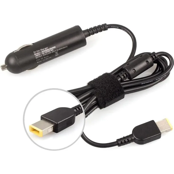 CoreParts MBXLE-DC0001 DC-Adapter (65 W), Notebook Netzteil, Schwarz, kompatibel mit verschiedenen Laptop-Modellen