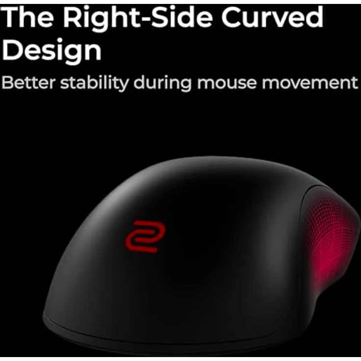 BenQ ZOWIE U2-DW, Kabellose Gaming-Maus mit optischem Sensor und 3200 DPI, schwarz – Bild 5