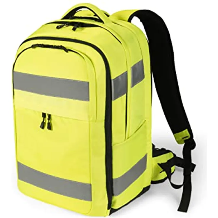 Dicota Rucksack Hi-Vis 32-38 Liter 15.6"-17" - Gelb