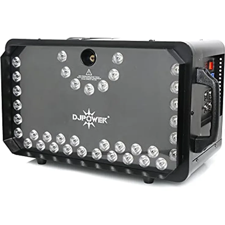 DJ POWER Nebelmaschine H-2VSD mit 37x8W RGBA LEDs