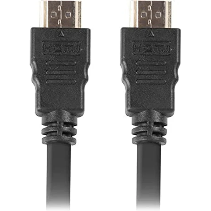 Lanberg HDMI-Kabel CA-HDMI-11CC-0010-BK, Male/Male, 4K Auflösung bis 2160P, 30Hz, 1 Meter, schwarz – Bild 5