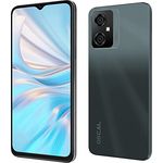 OSCAL C70 Android 12 Handy Ohne Vertrag, Octa-Core 10GB+128GB (2TB TF-Erweiterung), 50MP+8MP Kamera, 6,6" HD+ Display, Dual-SIM Smartphone, 5180mAh Akku, Gesichts Entsperrung Fingerabdruck Schwarz