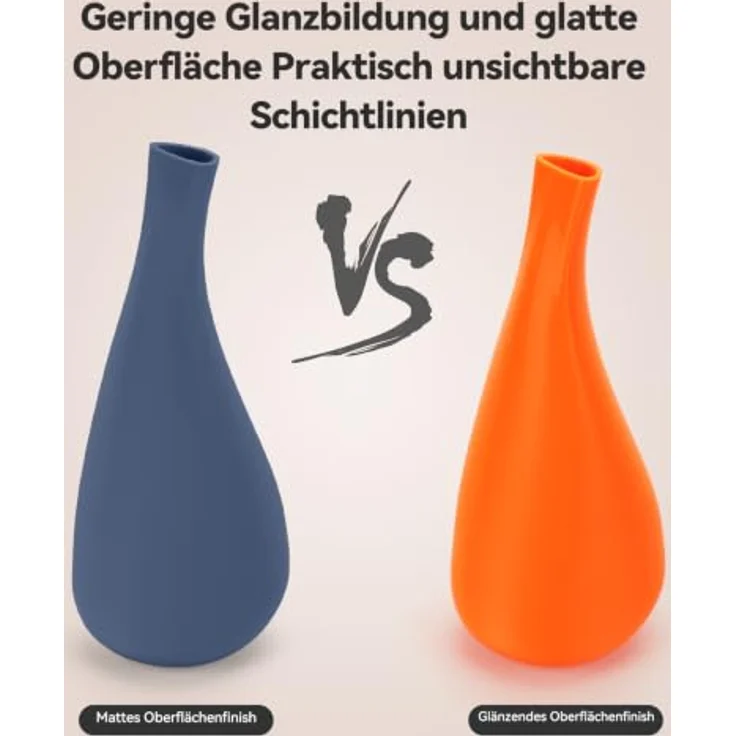 3DHoJor Matte PLA Filament 6KG Bundle Set B, 1.75mm mit hochwertiger matte Oberfläche, hohe Zähigkeit und bessere Haftung – Bild 3