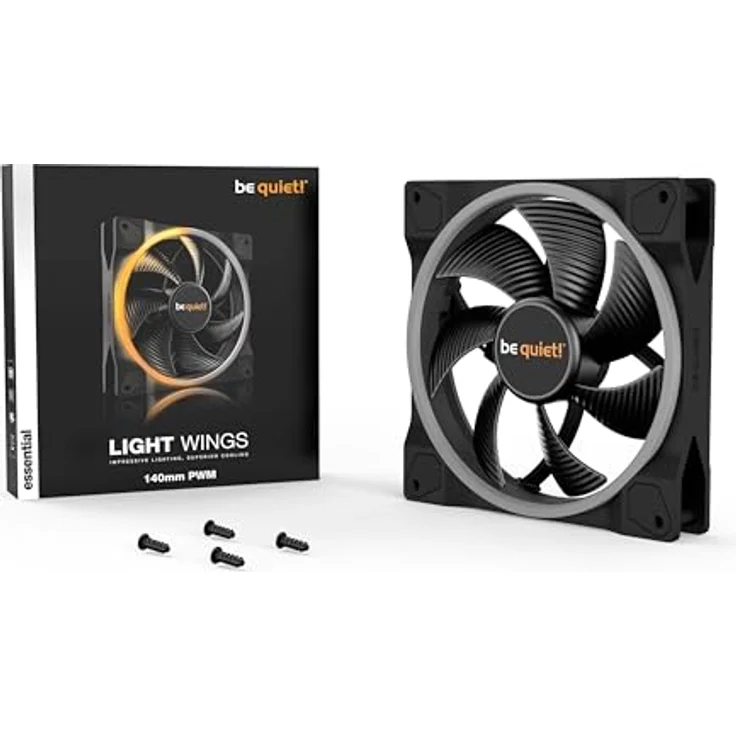 be quiet! Light Wings, 140mm PWM, Gehäuselüfter - Preisvergleich – Bild 5