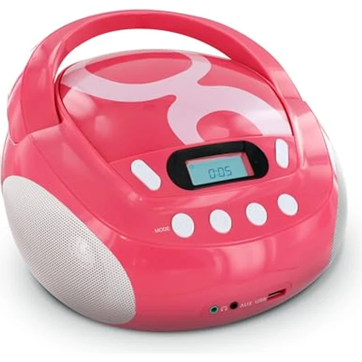 Metronic Gulli Radio-Tragbarer CD--MP3-Player für Kinder, mit USB-Port – Bild 2
