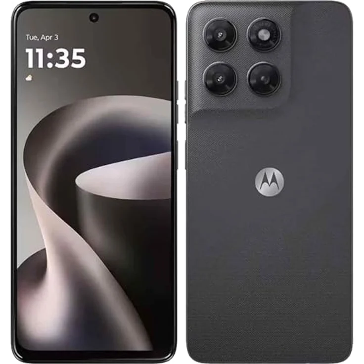 Motorola moto g37, 128GB 5G Smartphone mit 50MP Quad Pixel Kamera, grau, 6,67 Zoll Display – Bild 1