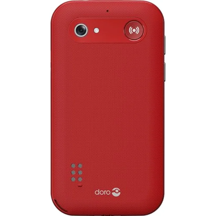 Doro Leva L10 Seniorenhandy, großes Display im Querformat – leistungsstarker Sound – Kamera – Assistenztaste mit GPS-Ortung – Basic-Telefon ohne Internet (rot) – Bild 2
