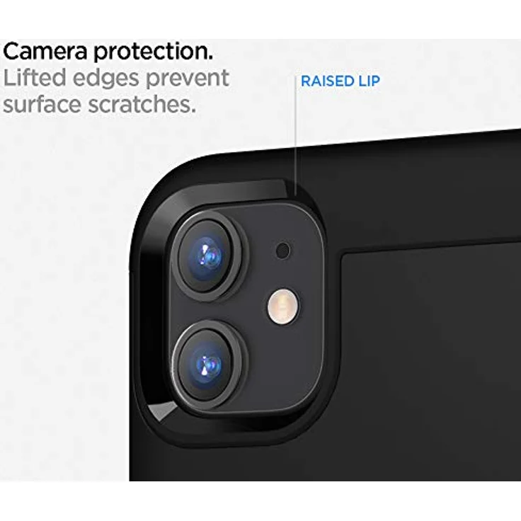Spigen Slim Armor CS Kompatibel mit iPhone 11 Hülle, 2-teilige Kartenfach TPU Schicht + PC Handyhülle für iPhone 11 Case Schwarz 076CS27435 – Bild 6