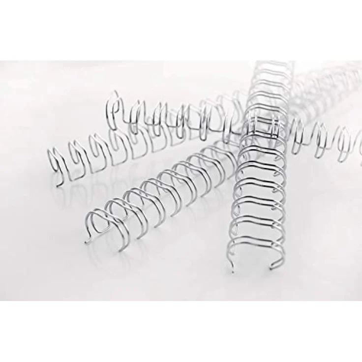 WireBind Drahtbinderücken, 100 Stück, 11mm, weiß – Bild 5