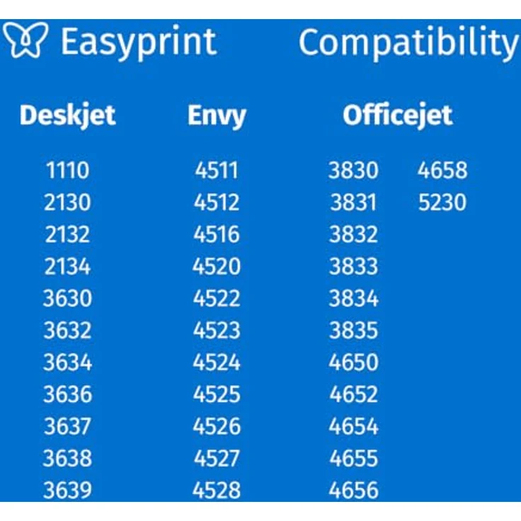 Easyprint Tintenpatrone 302XL, 3-tlg Set in Schwarz, Cyan, Magenta und Gelb, kompatibel mit HP Druckern – Bild 3