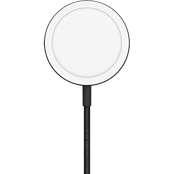 Belkin tragbares drahtloses Ladepad mit MagSafe (schnelles Laden mit bis zu 15 W, mit iPhone 13, 13 Pro, 13 Pro Max und 13 mini kompatibler Ständer, Netzteil nicht enthalten) – Schwarz