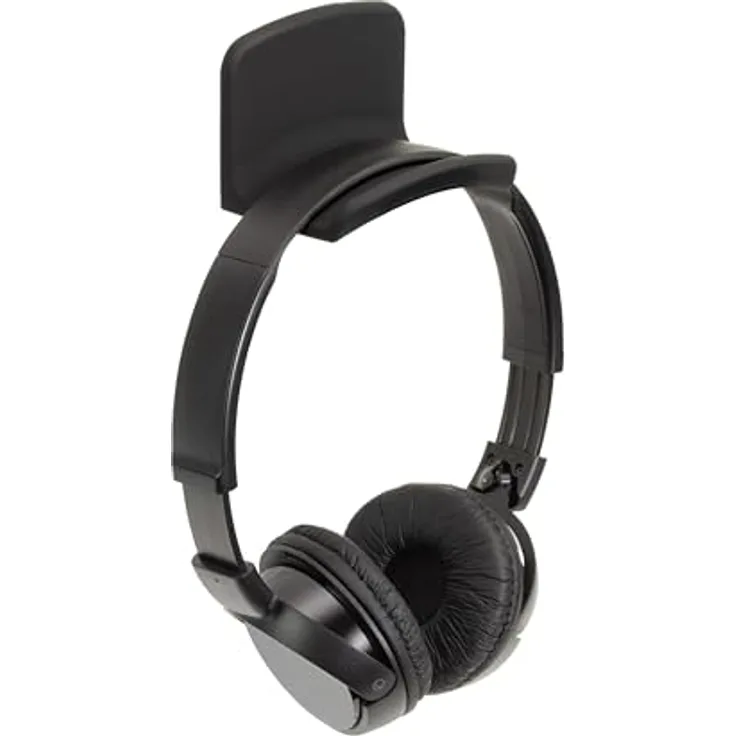 Dynavox KH-300, Kopfhörerhalterung in Schwarz, stabil und mit Silikonoberfläche für sicheren Halt