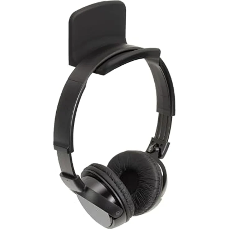 Dynavox KH-300, Kopfhörerhalterung in Schwarz, stabil und mit Silikonoberfläche für sicheren Halt – Bild 1