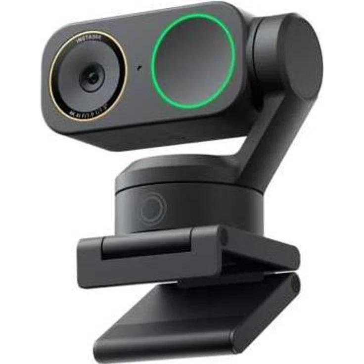 Insta360 Link2 Pro Webcam, 4K Aufnahmen bei 60 fps, wasserdicht bis 5 Meter, schwarz – Bild 1
