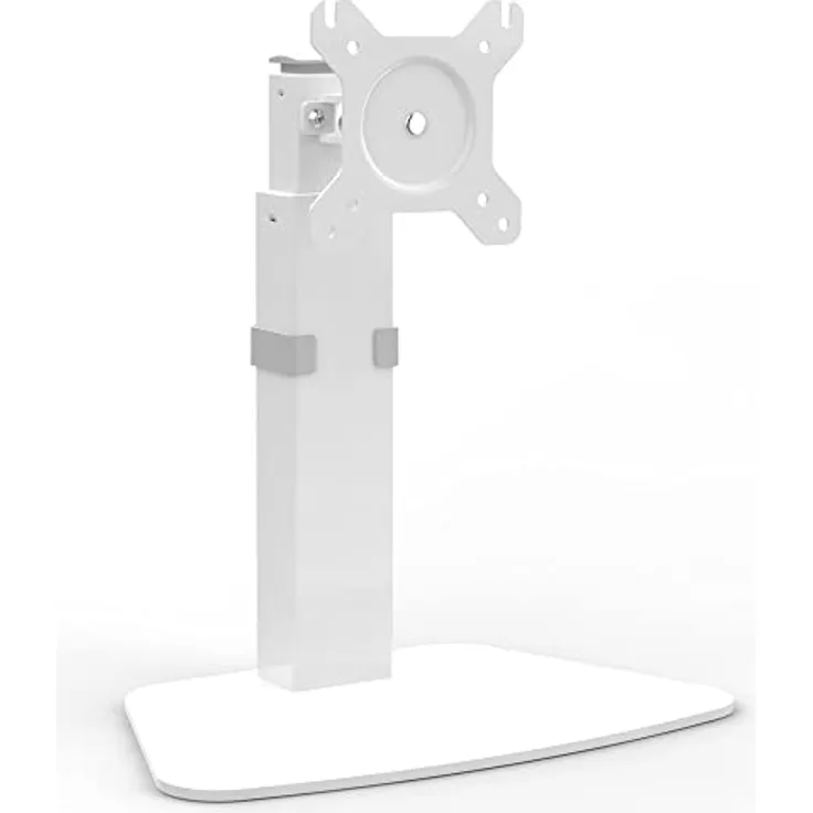 Desire2 Monitor Arm Desk Mount, höhenverstellbare Monitor Halterung mit hydraulischem Lift, kompatibel mit VESA, 35.43", Weiß