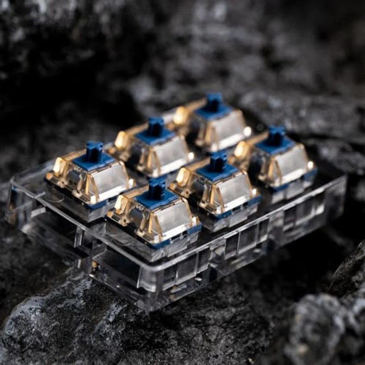 AKKO Astrolink Magnetic Switch, mechanisch, 5-Pin, linear, 36g, lubed - 45 Stück – Bild 5