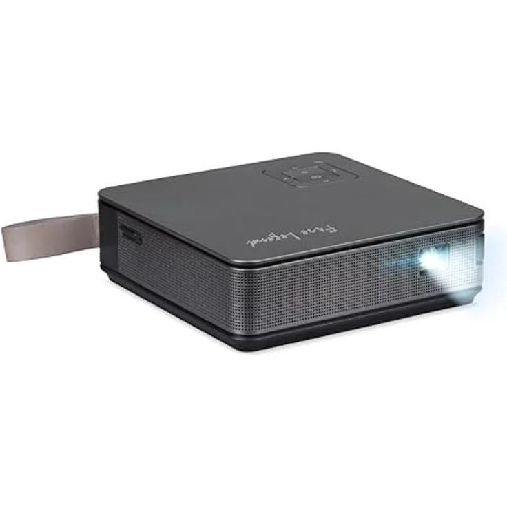 Acer AOpen PV12a Mini-Beamer, LED, WVGA (854 x 480 Pixel), Bildverhältnis: 16:9, schwarz – Bild 3