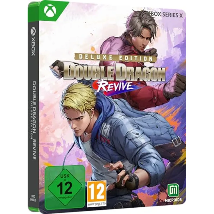MICROÏDS DOUBLE DRAGON REVIVE - Deluxe Edition Xbox Series X (EU Import), Modernes 3D-Beat-'Em-Up mit strategischem Gameplay und klassischem Charakteren