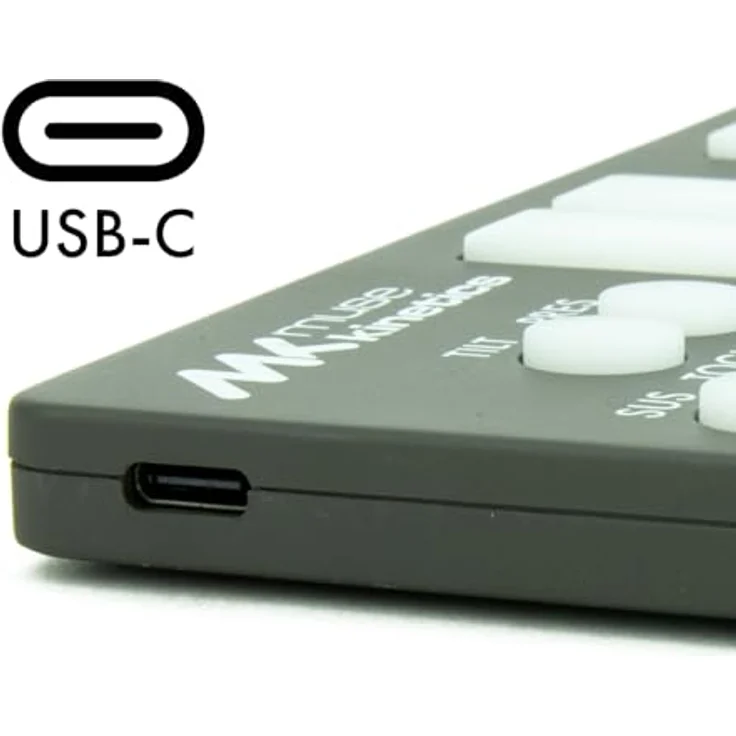 Muse Kinetics K-Board-C, Bunte 25-Tasten-USB-MPE-MIDI-Tastatur-Controller mit USB-C und LED-Hintergrundbeleuchtung – Bild 5