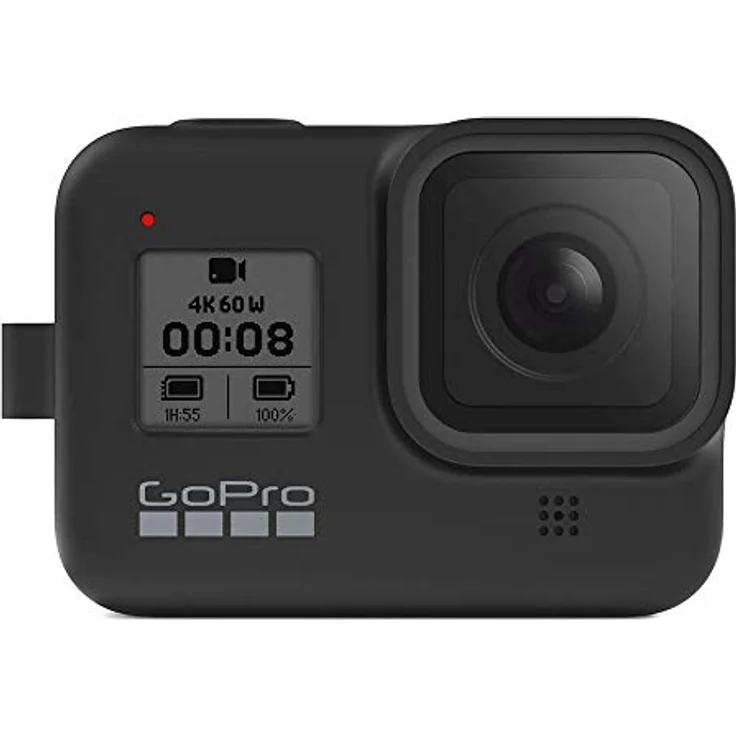 GoPro Hülle + Trageband für HERO8 Black - Blackout (Offizielles GoPro Zubehör) Schwarz – Bild 9