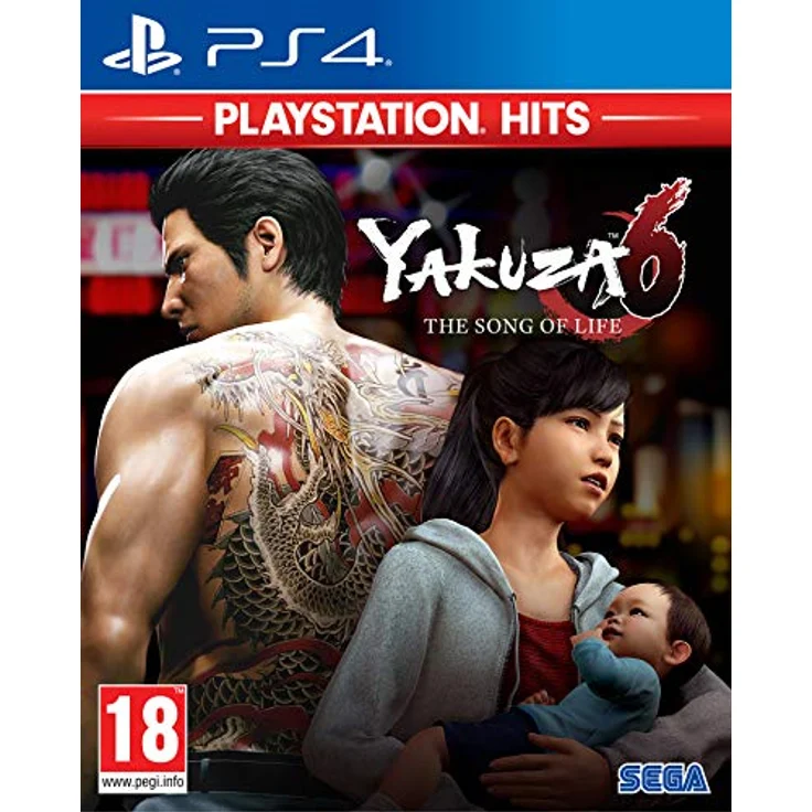 Yakuza 6: The Song of Life - Hits Range (PS4) [