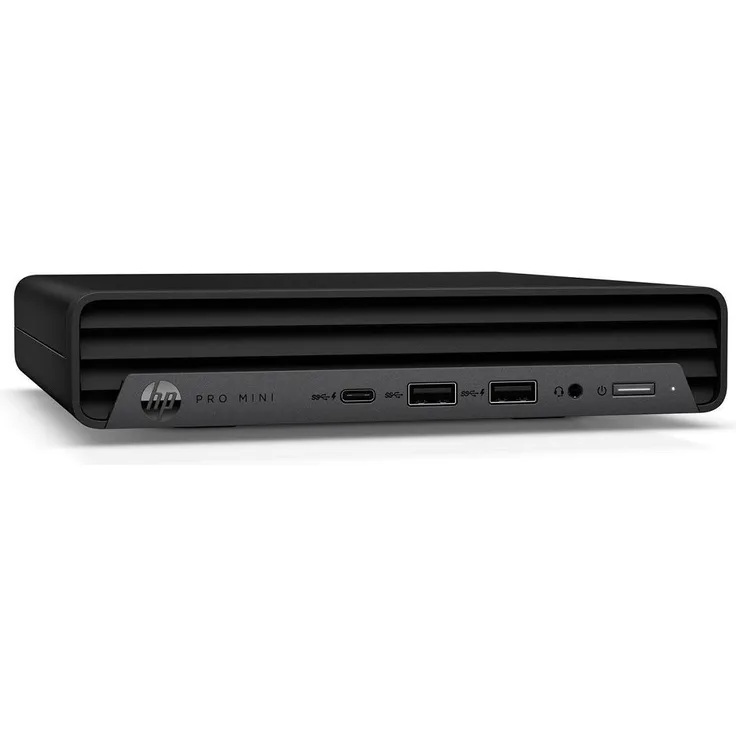 HP Pro Mini 400 G9, Desktop-PC mit Intel Core i3-13100T, 16 GB RAM, 512 GB SSD, Schwarz