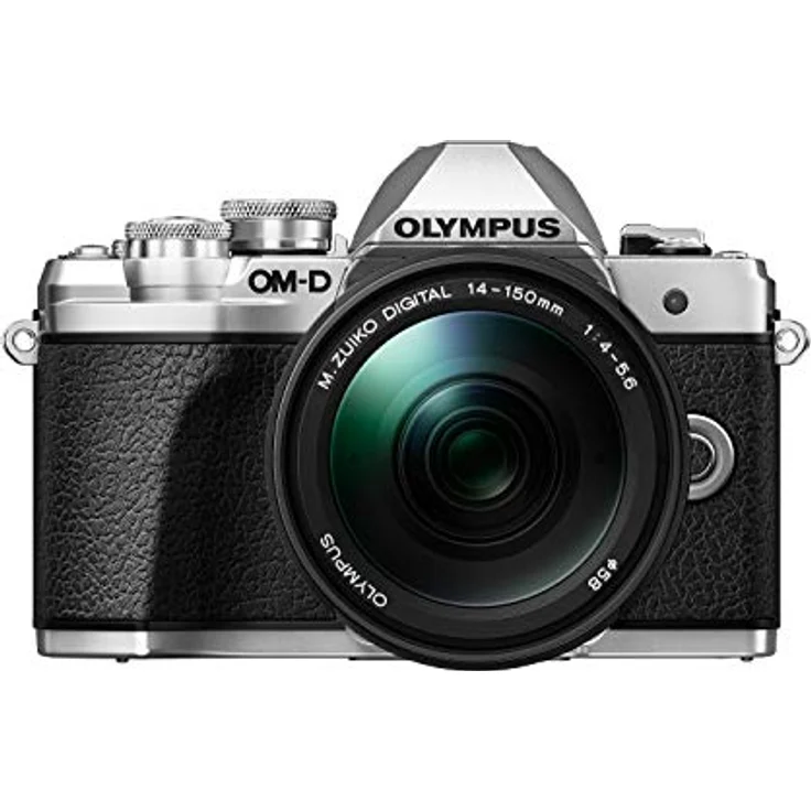 Olympus OM-D E-M10 Mark III Systemkamera (16 Megapixel, 5-Achsen Bildstabilisator, elektronischer Sucher, 4K, WLAN, nur Gehäuse) Silber inkl. M.Zuiko Digital 14-150mm F4.0-5.6 II – Bild 2