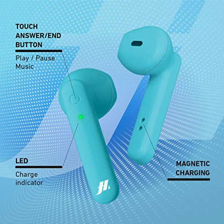 SBS Twin TWS Wireless Stereo Kopfhörer mit Mikrofon und Anrufannahme-Beendigung Taste, Ladehülle, bis zu 2,5 Stunden Musikgenuss – Bild 2