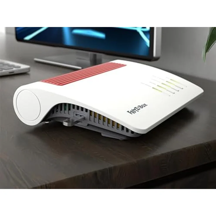 AVM FRITZ!Box 7590 AX Exclusive Edition, Wi-Fi 6 DSL-Router mit 2.400 MBit/s (5GHz) & 1.200 MBit/s (2,4 GHz), inklusive SanDisk USB-Stick, WLAN Mesh, DECT-Basis - deutschsprachige Version – Bild 5