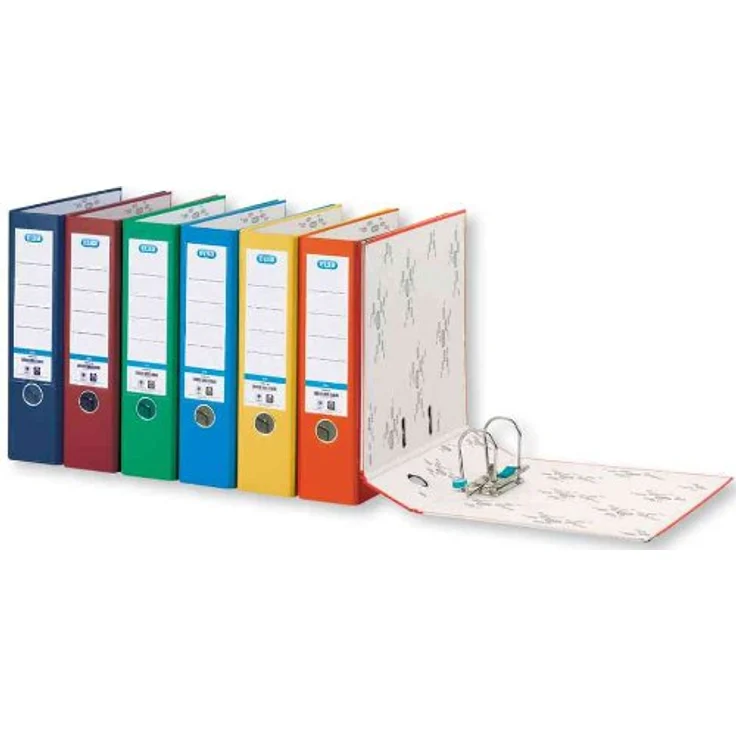 ELBA Aktenordner Ordner smart Pro PP/Papier - A4, 80 mm, mint - Ideal für das Home-Office, strapazierfähige PP-Folie, ELBA Premium-Mechanik – Bild 3