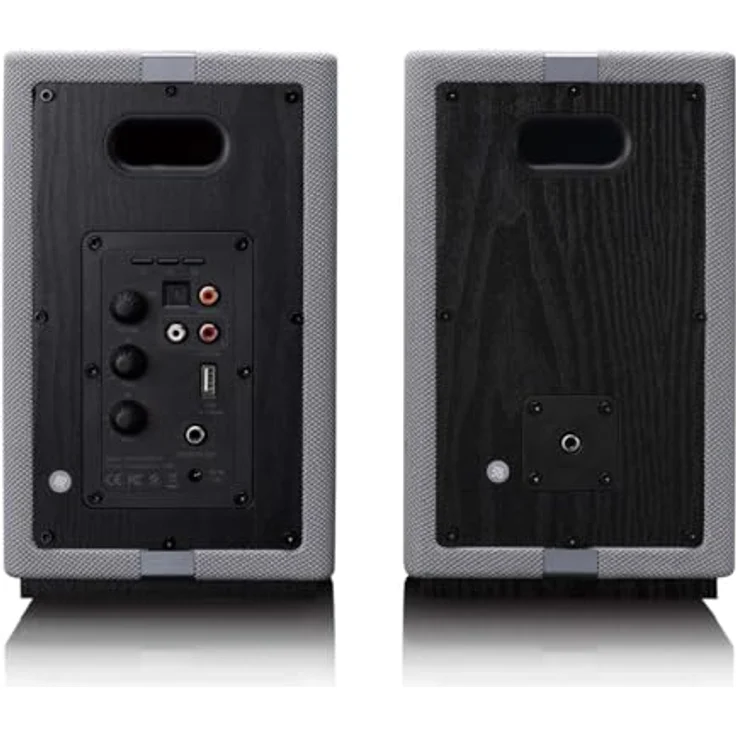 Lenco Aktiv Lautsprecher 2x40W, Bluetooth, USB, AUX, optischer Eingang, Schwarz – Bild 6