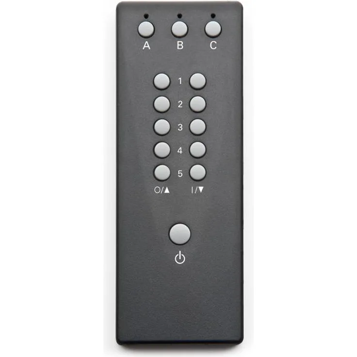Busch-Jaeger Handsender WaveLINE 6780, Funkfernbedienung für Licht und Jalousien, schwarz, 30 Lichtszene, Reichweite 100 m