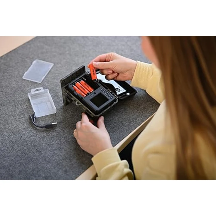 ROLLEI AA Li-Ion Akku (LR6) mit USB-C, 4er-Pack, 1.5 V, 1.332 mAh, Hochleistungsakkus für Alltagsgeräte – Bild 4